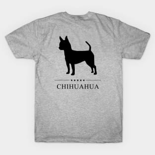 Chihuahua Black Silhouette T-Shirt